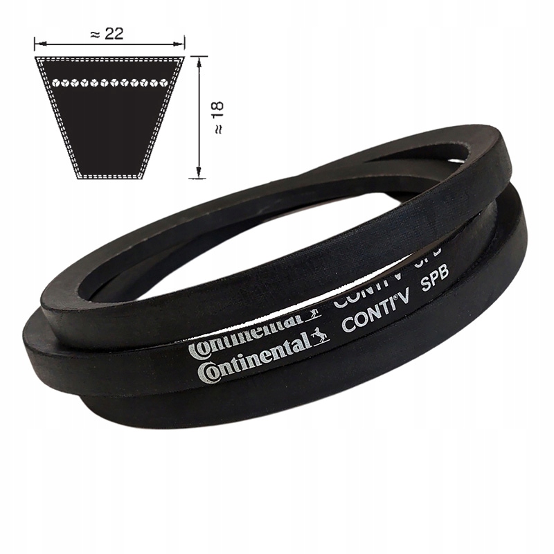 Klinový remeň SPC 7500 Ld V CONTINENTAL 22x7500